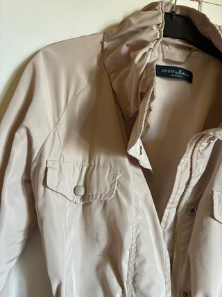 Giubbotto Guess Beige Mezza Stagione