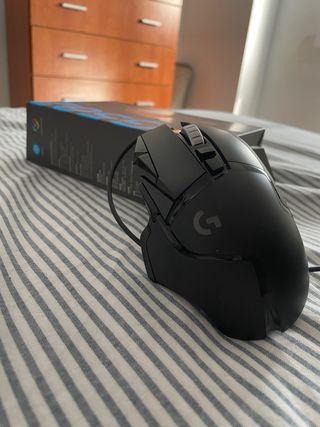 Logitech G502 HERO Ratón Gaming Negro