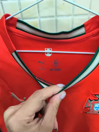 Camiseta Portugal Talla L Puma Naranja