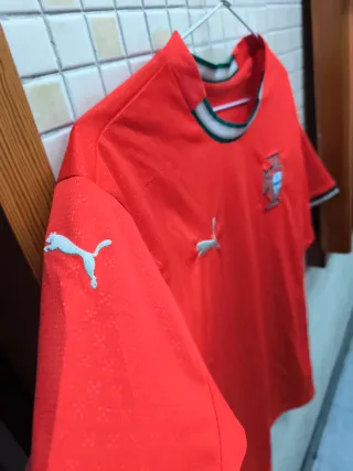 Camiseta Portugal Talla L Puma Naranja