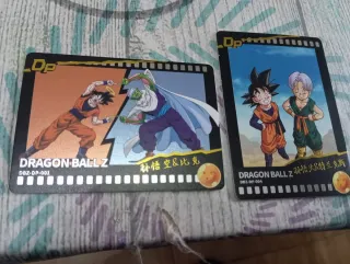Lote de cartas y figuras Dragon Ball