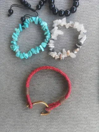 Lote 5 Pulseras Hombre