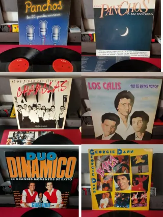 Lote 6 vinilos música española
