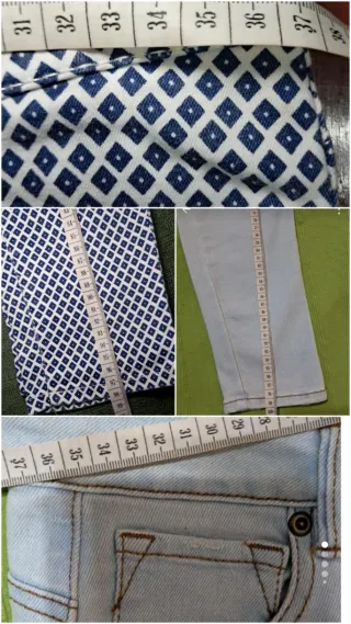 Pantalones pitillo estampados mujer