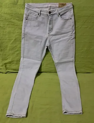 Pantalones pitillo estampados mujer