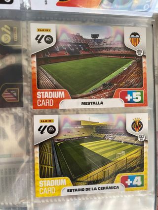 Colección Cromos Estadios Panini adrenalyn 2026