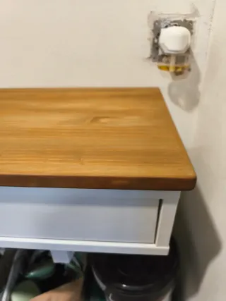 Estantería Ikea Ekby Alex con 2 cajones