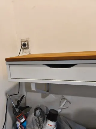 Estantería Ikea Ekby Alex con 2 cajones