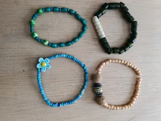 Pack 4 Pulseras Artesanales