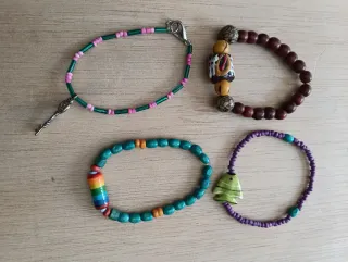 Pack 4 Pulseras Artesanales