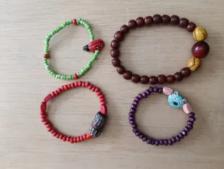 Pack 4 Pulseras Artesanales