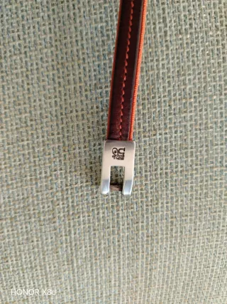 Pulsera Uno de 50 Plata y Marrón