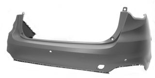 Paragolpes Trasero Imprimado Con 3 Agujeros Para Sensores (Sw) para Fiat TIPO 2020