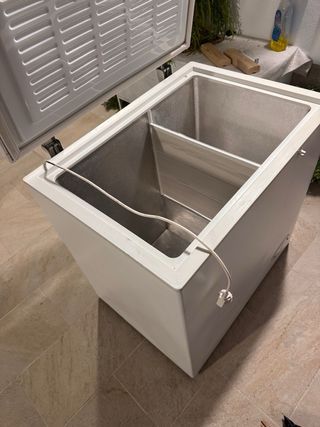 Congelador horizontal blanco