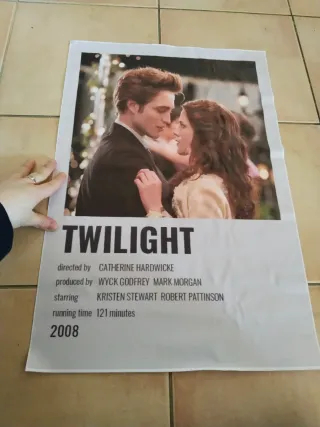 Póster Película Crepúsculo (Twilight)