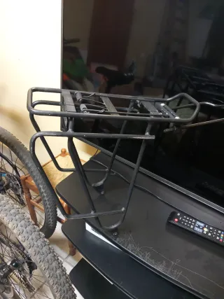 Portaequipajes Bicicleta Negro