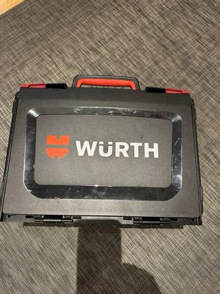 Taladro Wurth con cargador y batería