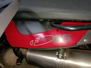 BMW F650GS Roja - Moto Aventura trail