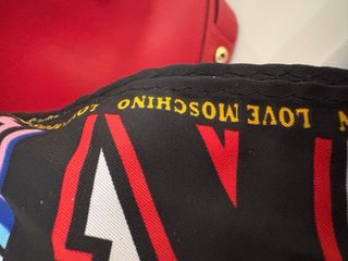 Borsa Love Moschino Rossa con Foulard