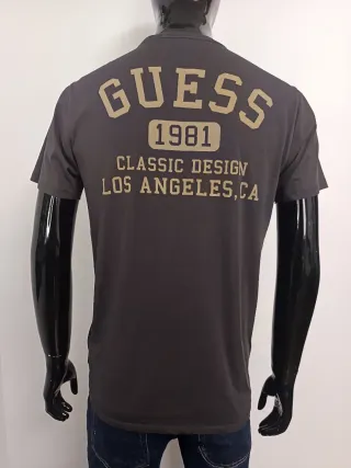 Camiseta Guess Gris Original 1981