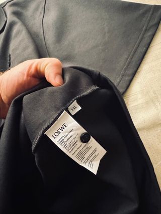 Camisa Loewe Negra Talla XXL