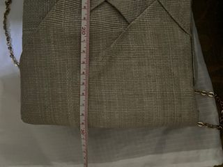 Bolso Cartera Intropia Beige y Dorado