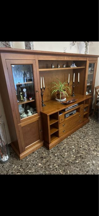Mueble de comedor de cerezo moderno