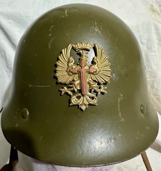 Guerra Civil, casco Trubia, modelo 1926, Azaña.