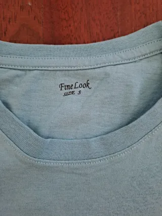 Tshirt Azzurra Fly to Space Tg. S