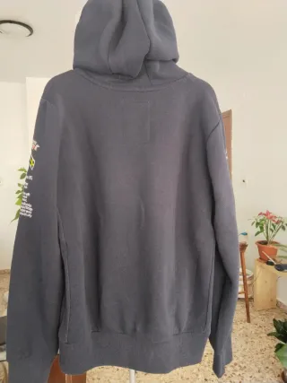 Sudadera Geographical Norway Azul / Hoddie