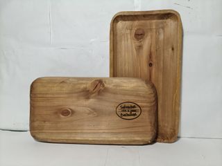 Bandejas de madera rústicas