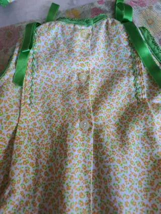 Conjunto bebé vestido y rebeca
