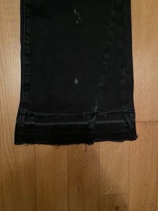 Flare jeans neri da uomo taglia M.