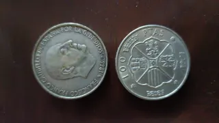 Moneda 100 Pesetas 1966 Franco