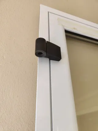 Puerta aluminio doble cristal