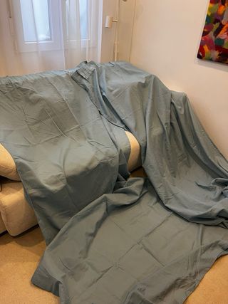 Cortinas Ikea Vivan Turquesa