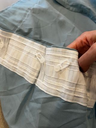 Cortinas Ikea Vivan Turquesa