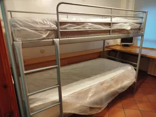 Litera metálica 2 camas + 2 colchones
