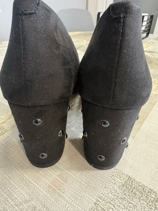 Zapatos Mayfran Tacon Talla 40 Negros