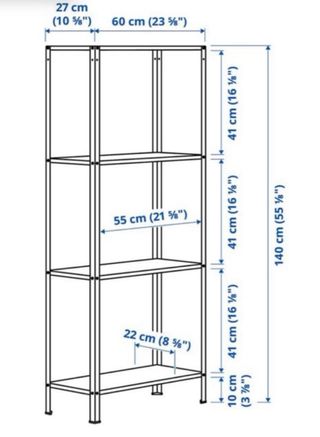 Estantería Metálica Tocador