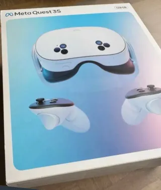 Occhiali Meta Quest 3S VR + Controller + Caricabatterie