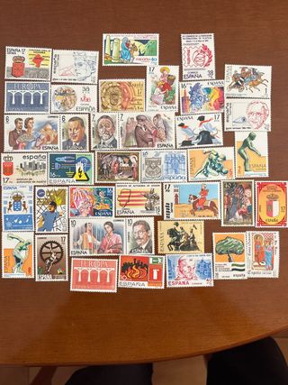 Lote de 36 sellos de España