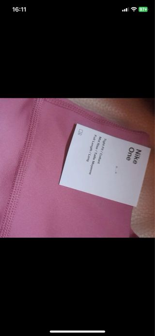 Leggings Nike One originales rosa