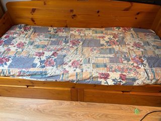 Sofá Cama Madera Pino