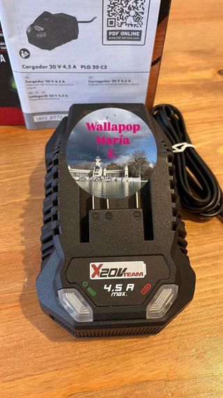 Cargador de bateria Parkside NUEVO