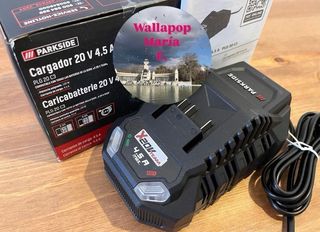 Cargador de bateria Parkside NUEVO
