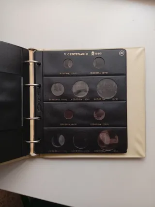 Álbum Monedas Españolas Juan Carlos I Pardo