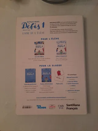 NOUVEAUX DEFIS 1 ELEVE + COD ACCESO