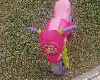 Moto infantil rosa Minnie