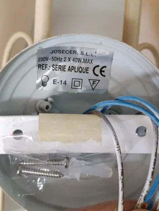 Aplique de pared Josecer